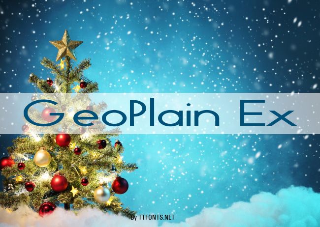 GeoPlain Ex example